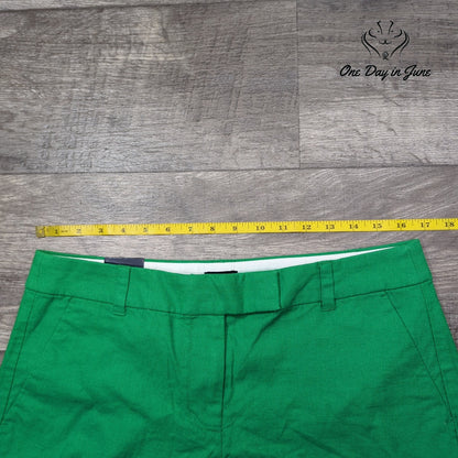 J. Crew Scallop Edge Flat Front Shorts Size 8