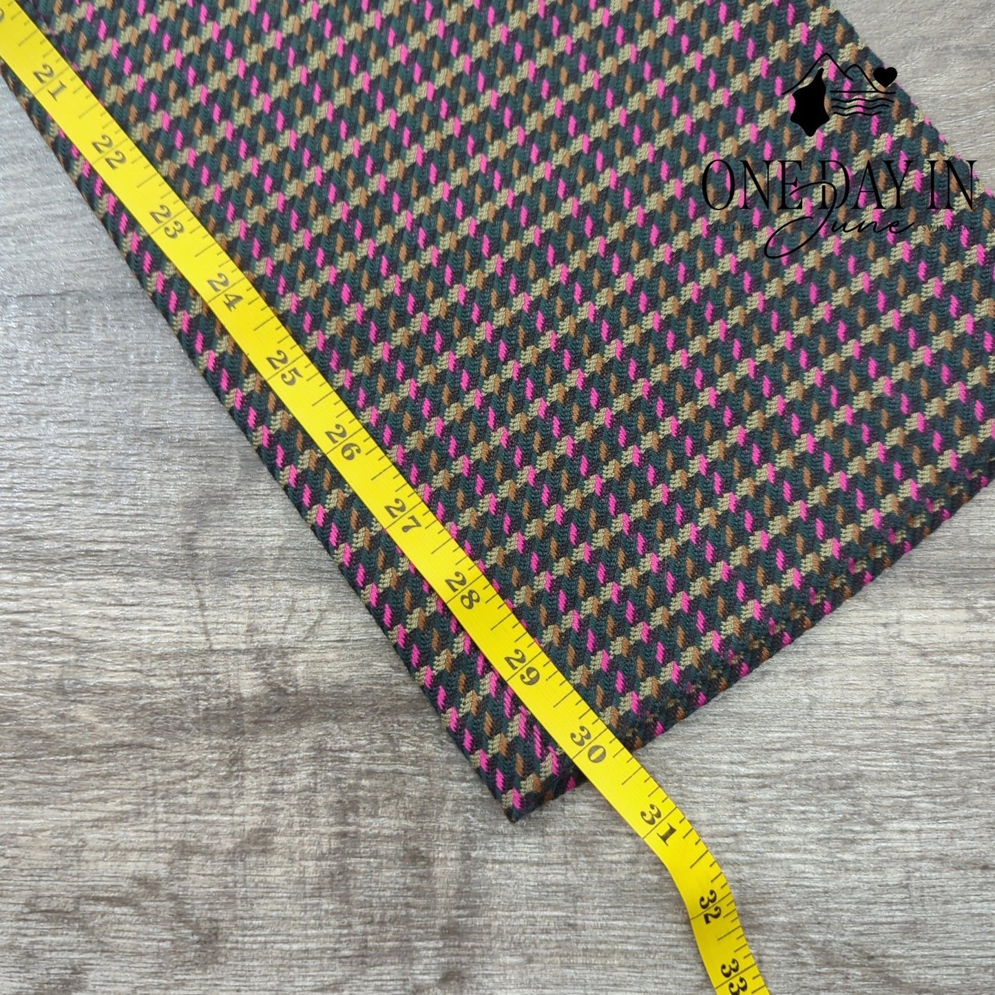 Tanya Taylor Ryan Pants Houndstooth Pink Green Zip Pockets NWT Size 4