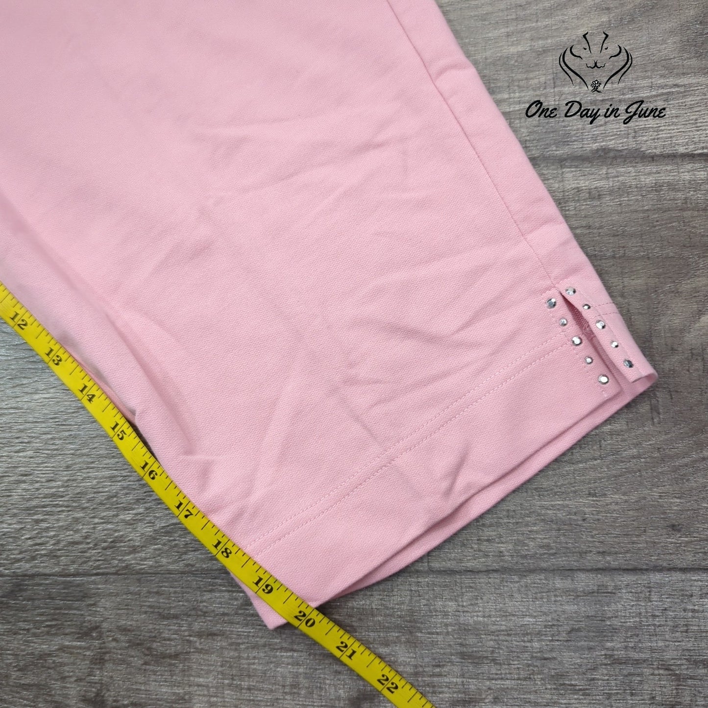 Alfred Dunner Classic Fit Capri Pants Size L