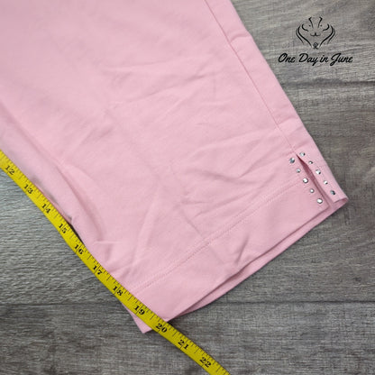 Alfred Dunner Classic Fit Capri Pants Size L