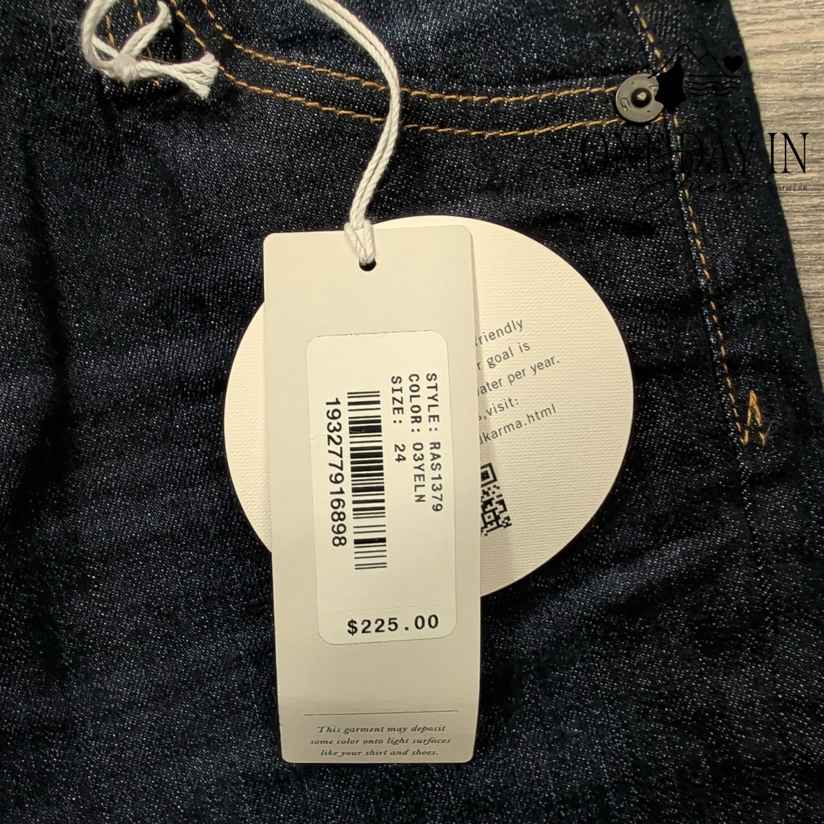 AG Adriano Goldschmied Farrah Skinny Jeans Dark Wash High Rise Denim NWT Size 00