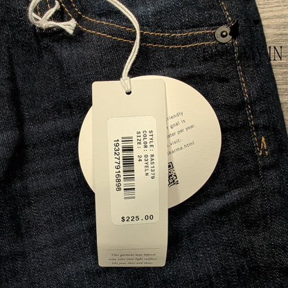 AG Adriano Goldschmied Farrah Skinny Jeans Dark Wash High Rise Denim NWT Size 00