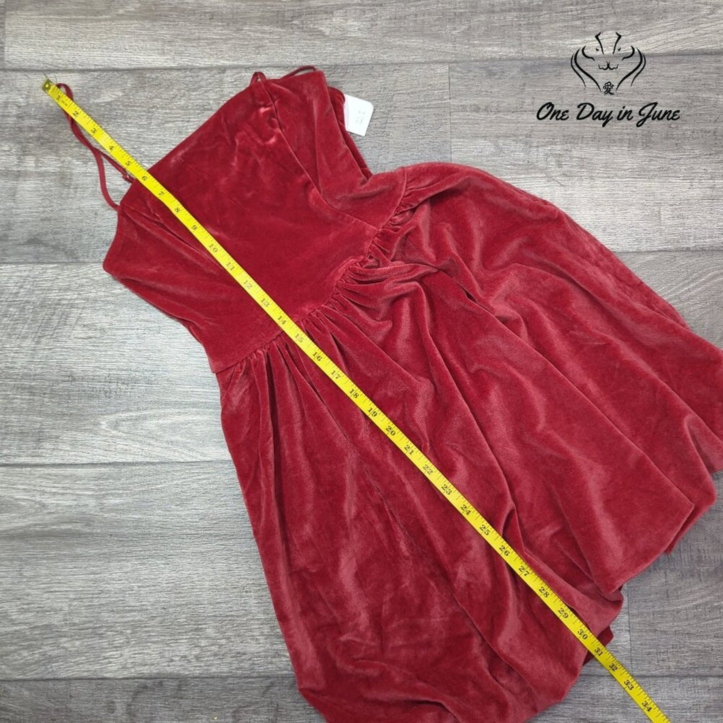 Abercrombie & Fitch Spaghetti Strap Velour Mini Dress Size XS
