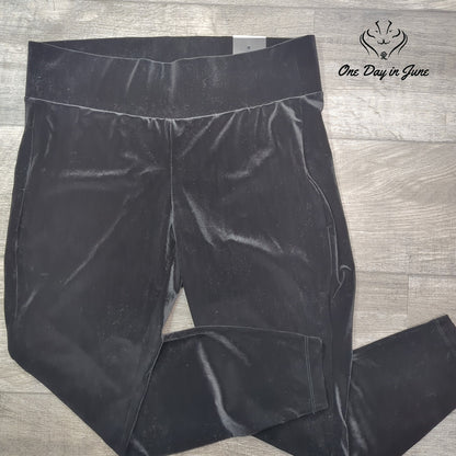Torrid Velvet Pixie Skinny Pants Black Pull On NWT Size 1X