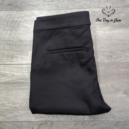 Loft Petite Sutton Skinny Pants Charcoal Gray Sailor Button NWT Size 8P
