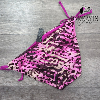 A.Che Tie Side Ruched Bikini Bottom Size S