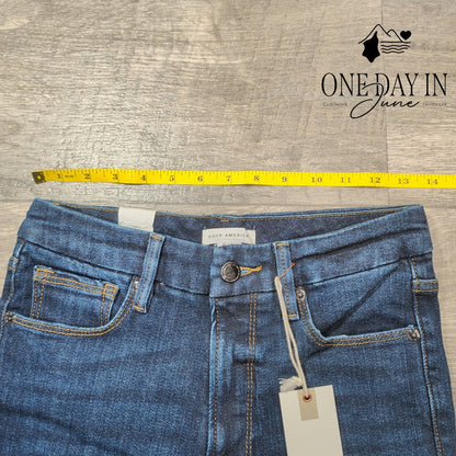 Good American Good Waist Skinny High Rise Jeans Size 6 (28)