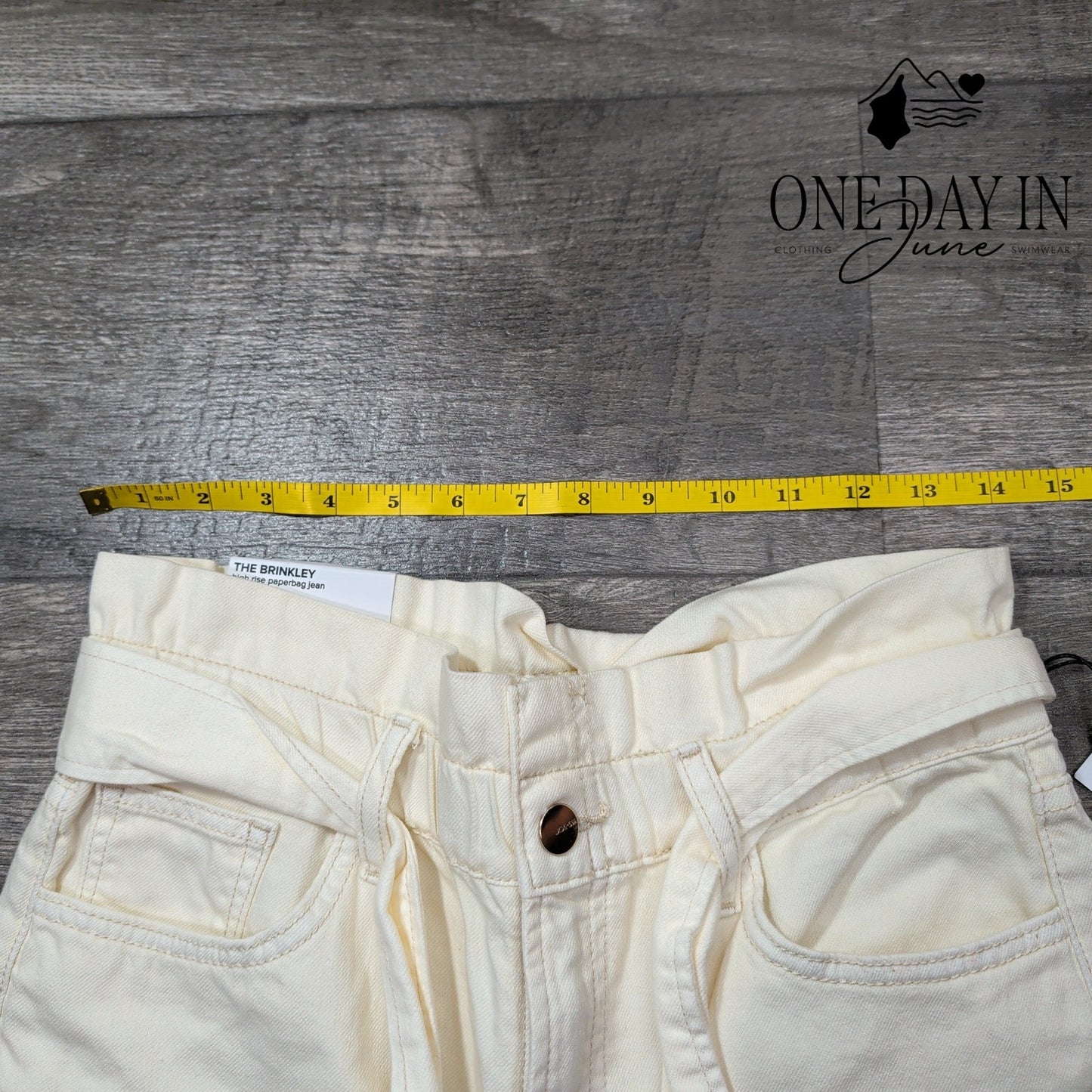 Joe's Jeans The Brinkley High Rise Paperbag Jeans Size 6 (28)