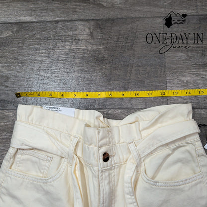 Joe's Jeans The Brinkley High Rise Paperbag Jeans Size 6 (28)