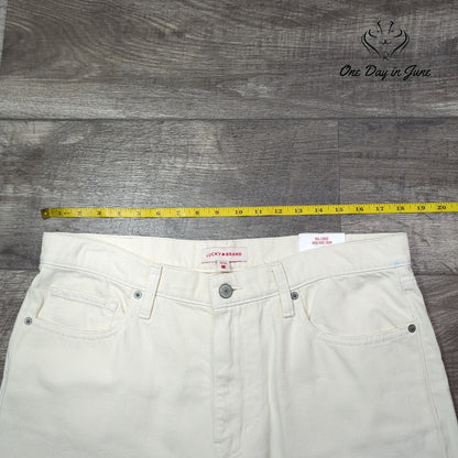 Lucky Brand 90s Loose High Rise Crop Jeans Size 14