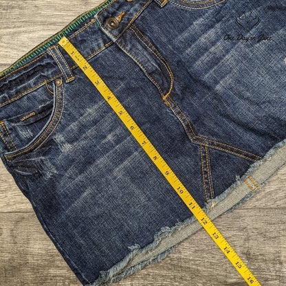 Billabong Juniors The Mini Denim Skirt Size 9