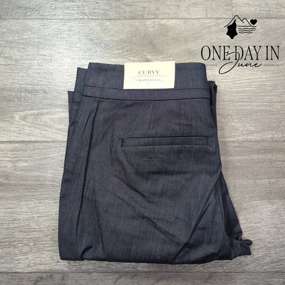 Ann Taylor Curvy Cropped Leg Pants Size 6
