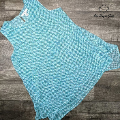 fever Sleeveless Sheer Top Size M