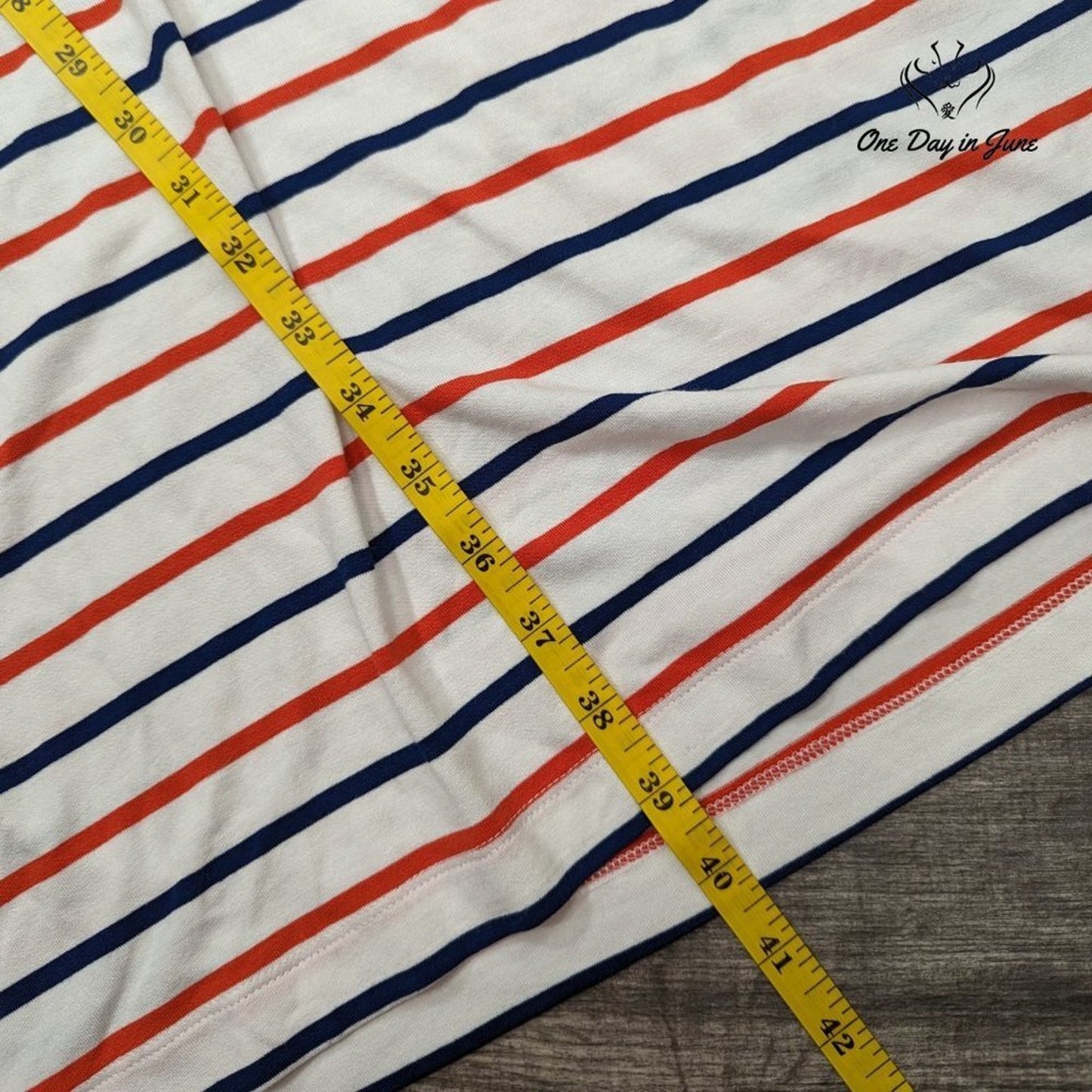 Banana Republic Striped Short Sleeve Mini Dress Size S