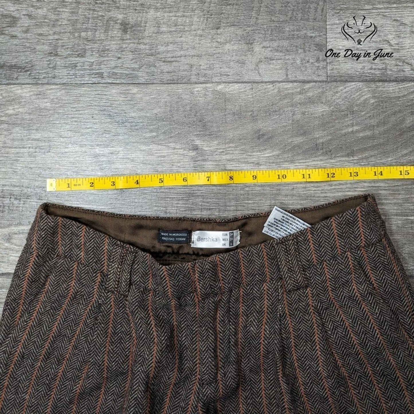 Berksha Moroccan Made Shorts Size UK6