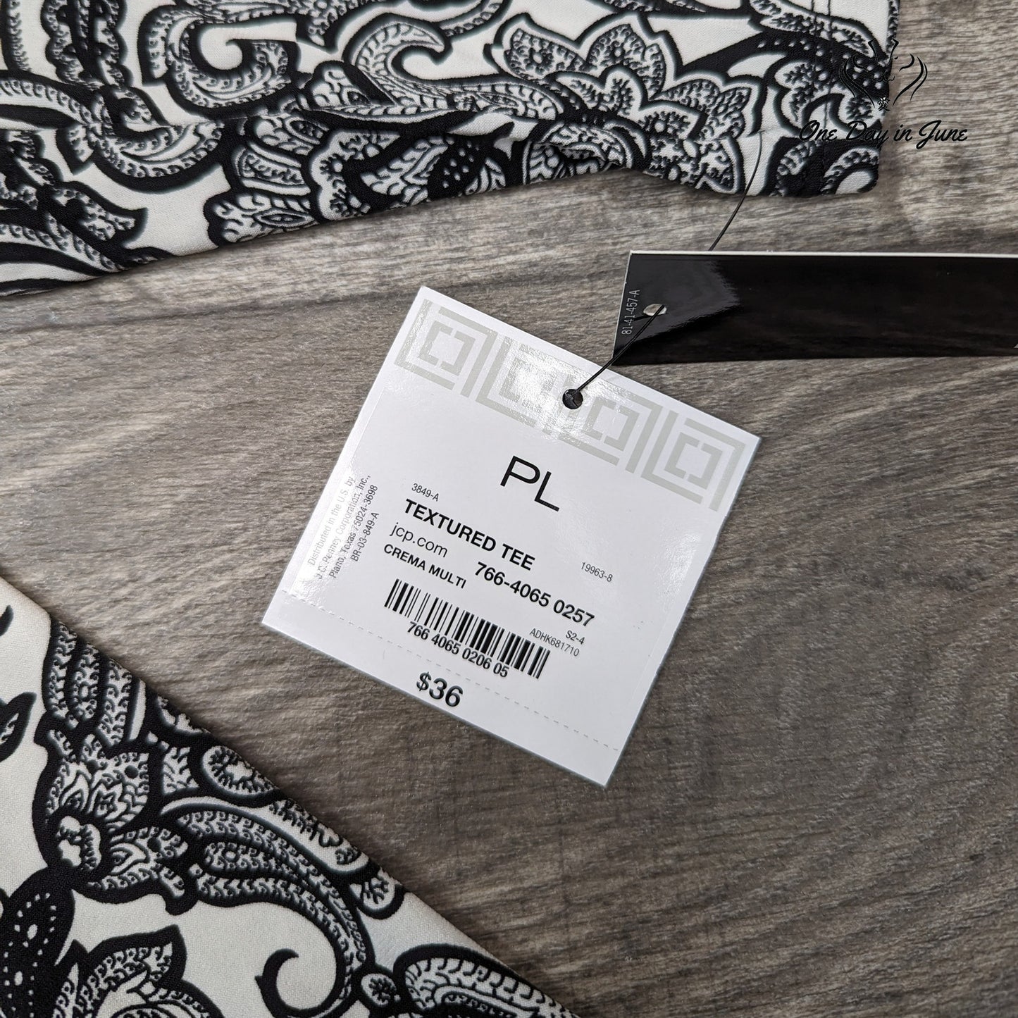 Liz Claiborne Petite Textured Bluose Size PL