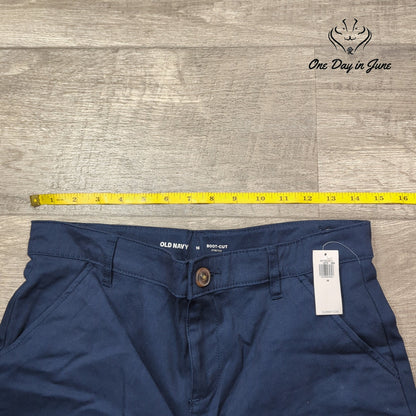 Old Navy Bootcut Stretch Pants Navy Blue NWT Size 16
