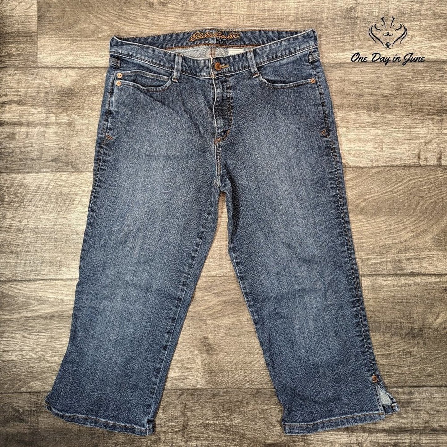 Eddie Bauer Cropped Jeans Size 10