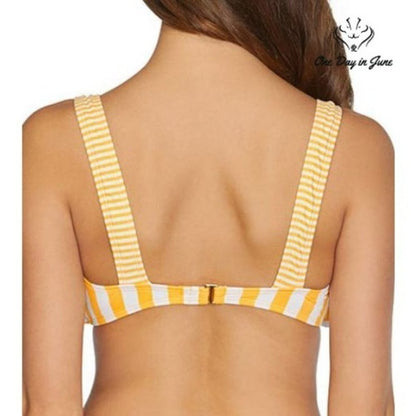 Arizona Jean Co. Juniors Flounce Bikini Top Size L
