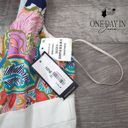 Nine West Floral Sleeveless Mini Dress Size 6