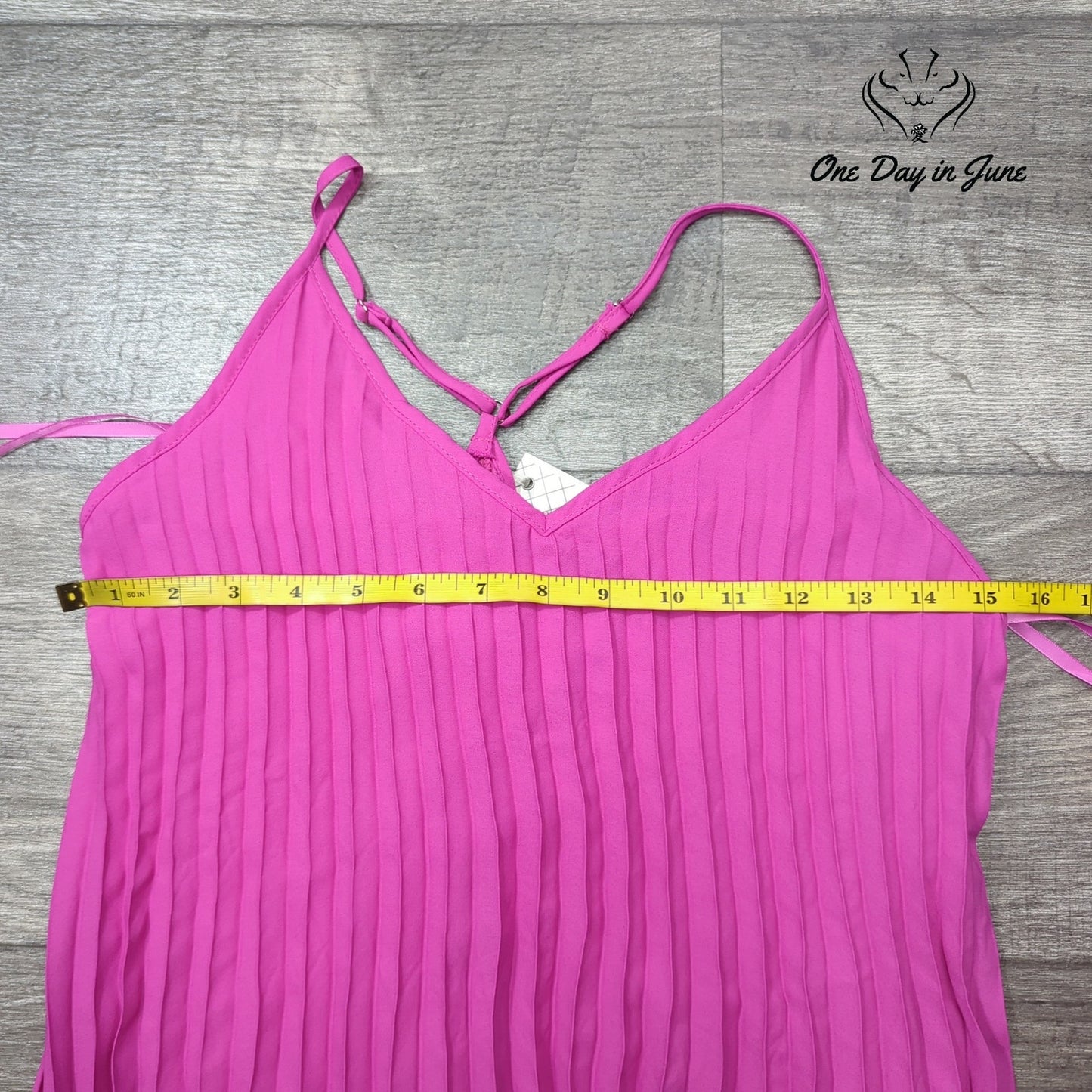 She + Sky Spaghetti Strap V Neck Maxi Dress Size S