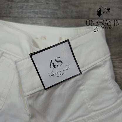 White House Black Market Pret-A-Jet High Rise Slim Ankle Pants Size 4