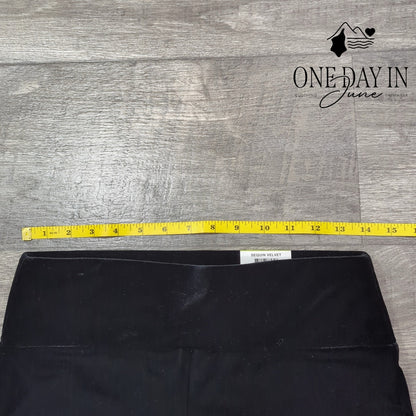 INC International Concepts Sequin Velvet Skinny Leg Pants Size 4