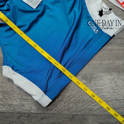 Speedo Turkish Sea Crop Top Size XS