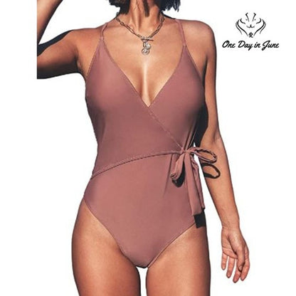 Cupshe Elegant Dance One Piece Swimsuit Size XXL