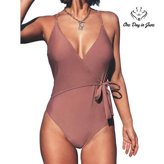Cupshe Elegant Dance One Piece Swimsuit Size XXL