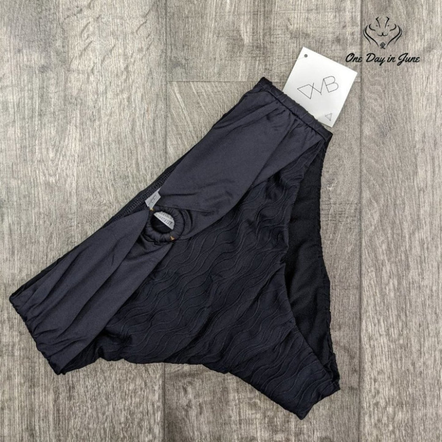 Vicious Young Babes High Wait Bow Tie Bikini Bottom Swimsuit Size M