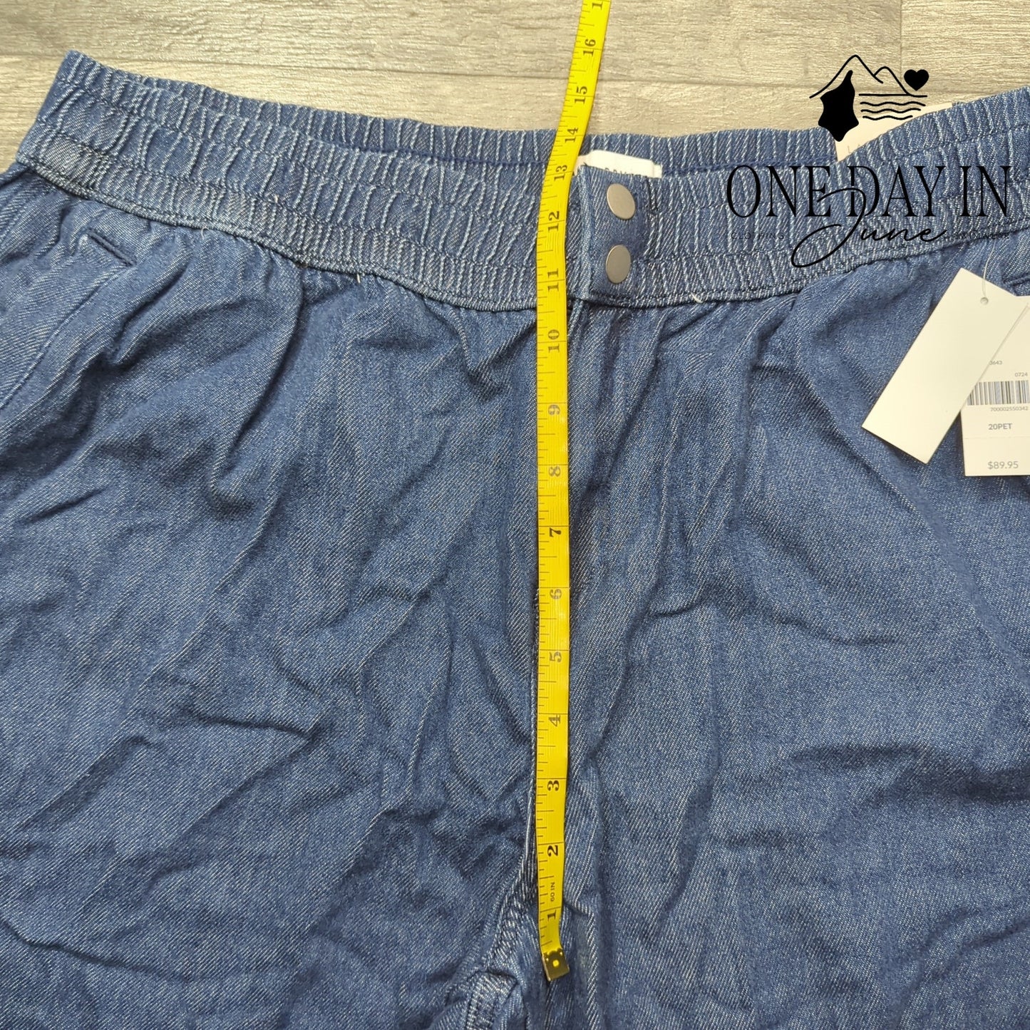 Lane Bryant Petite Mid Rise Crop Jeans Size 20