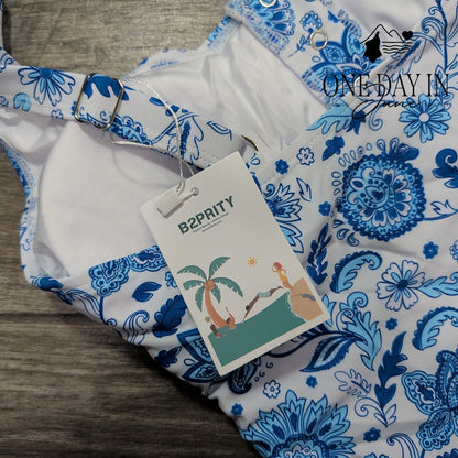 B2Prity Floral Bikini Swimsuit Size S