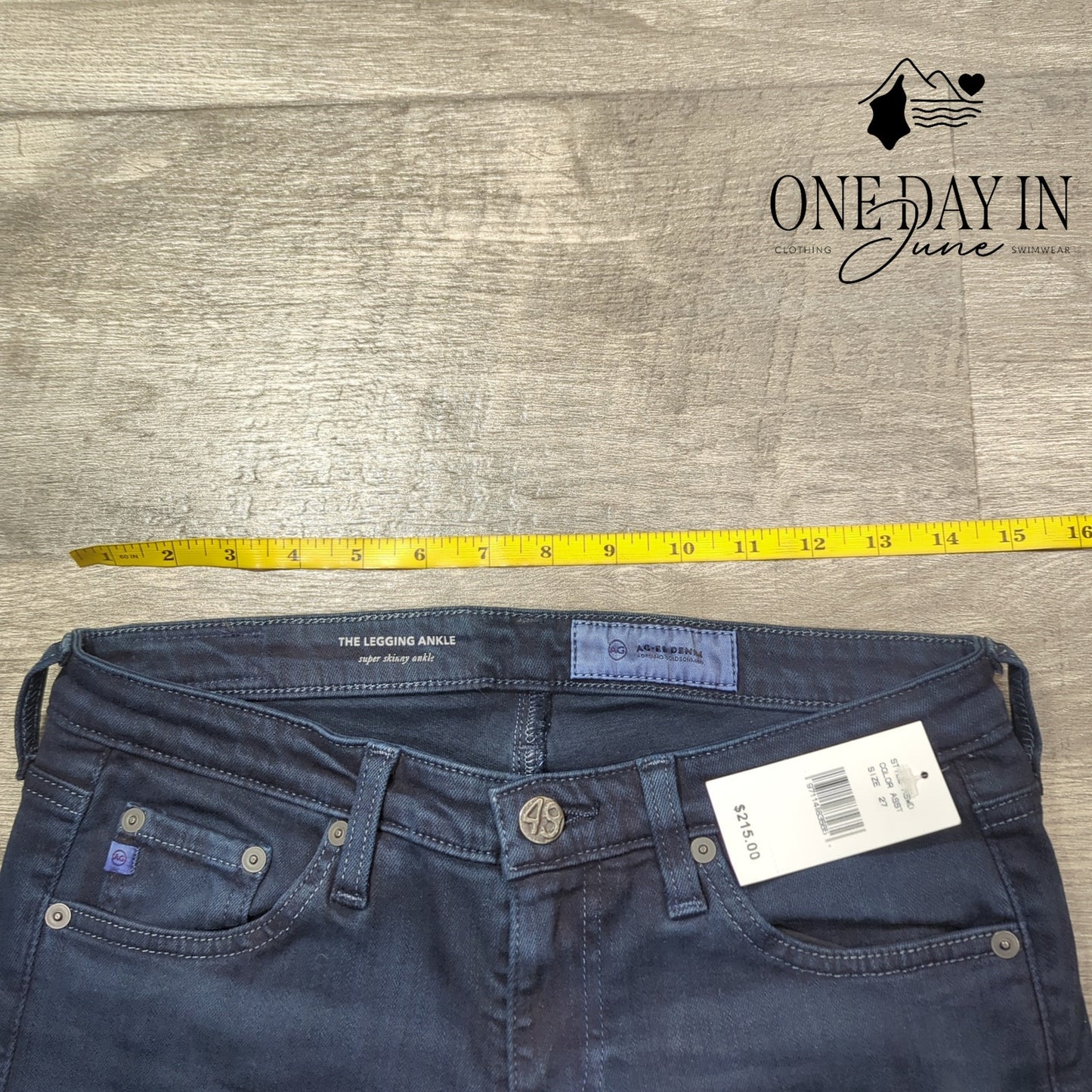 AG Adriano Goldschmied The Legging Ankle Jeans Size 27 (4)