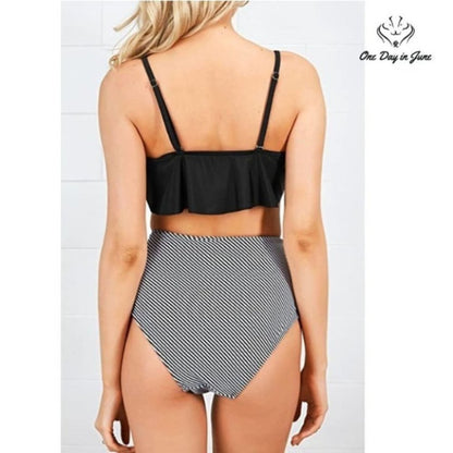 Cupshe Falbala Design Bikini Size M