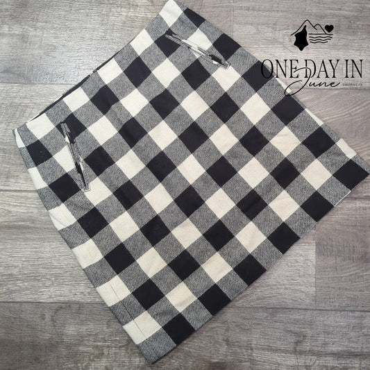 Talbots Petite Wool Lined Mini Skirt Size 8P