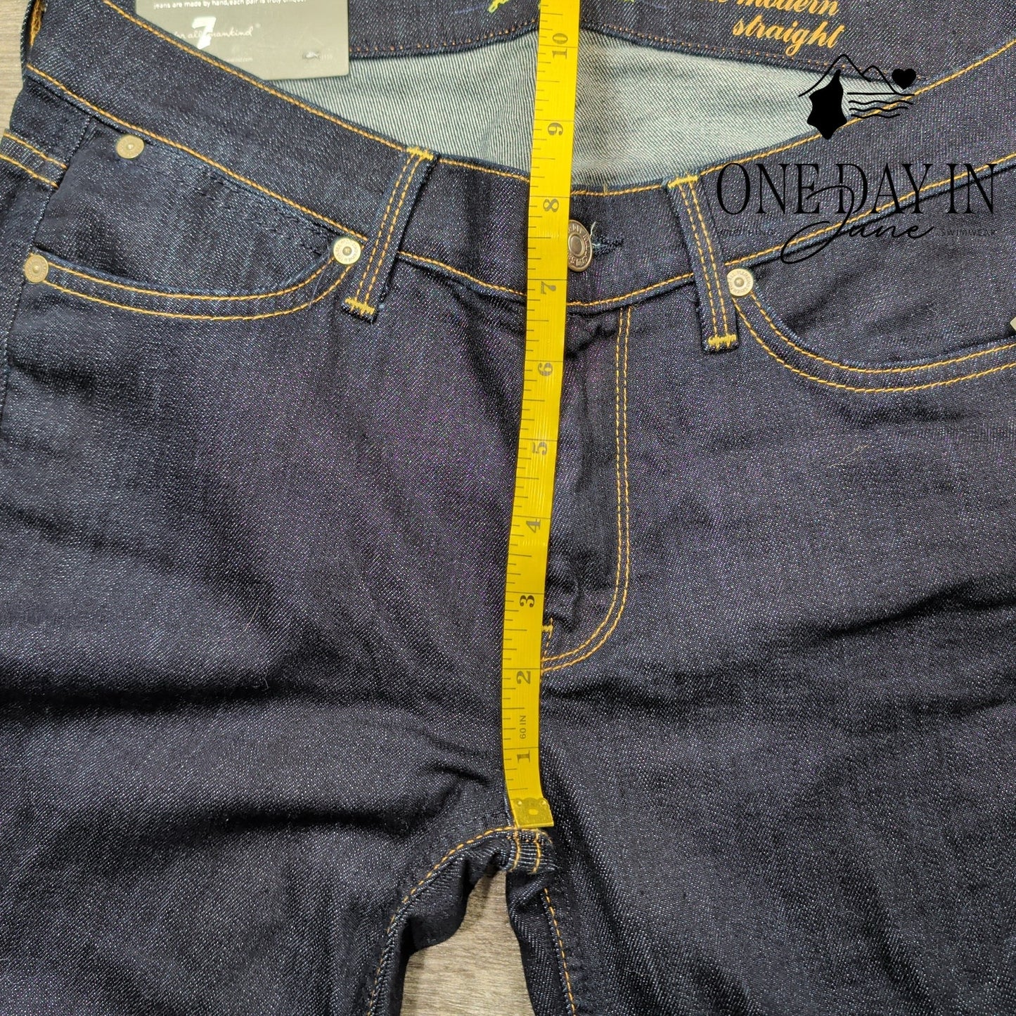 7 For All Mankind The Modern Straight Leg Jeans Size 8 (29)