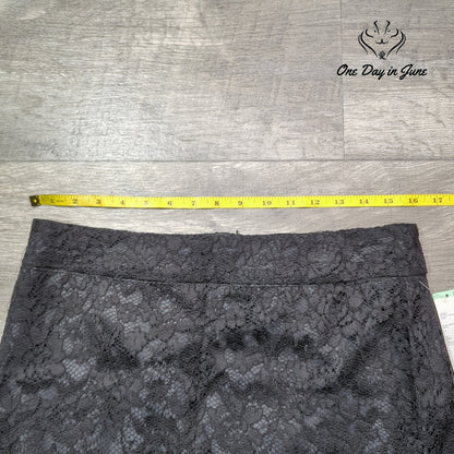 Covington Lace Layered Pencil Skirt Size 10