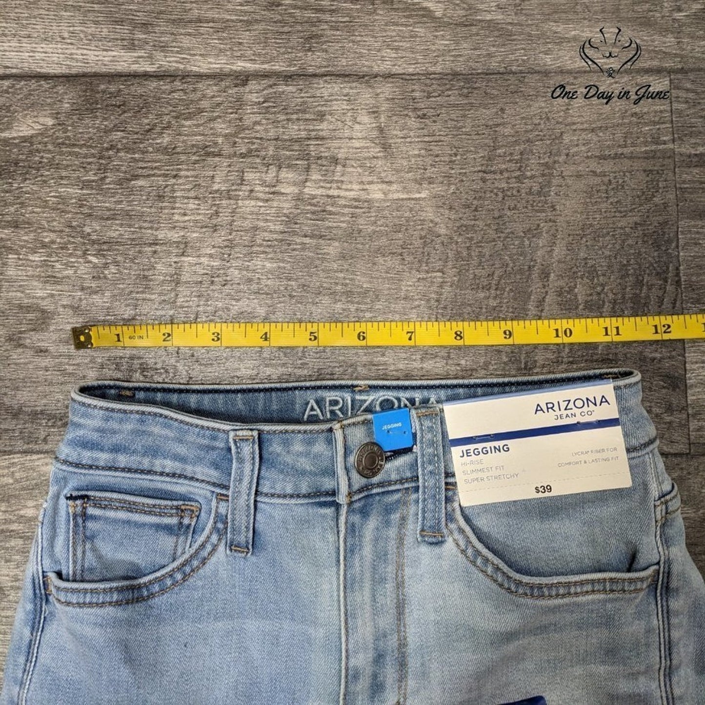 Arizona Jean Co. Juniors High Rise Jegging Jeans Size 0