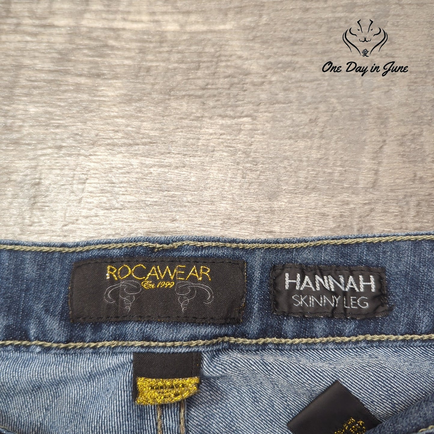 Rocawear Juniors Hannah Skinny Leg Jeans Size 1