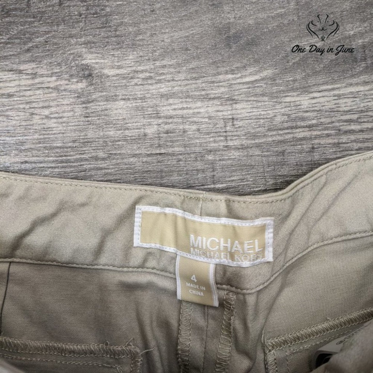 Michael Kors Zip Pocket Casual Shorts Size 4