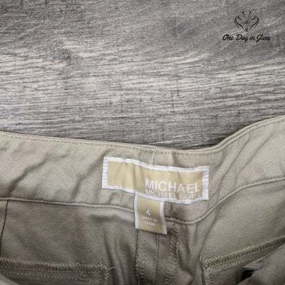 Michael Kors Zip Pocket Casual Shorts Size 4
