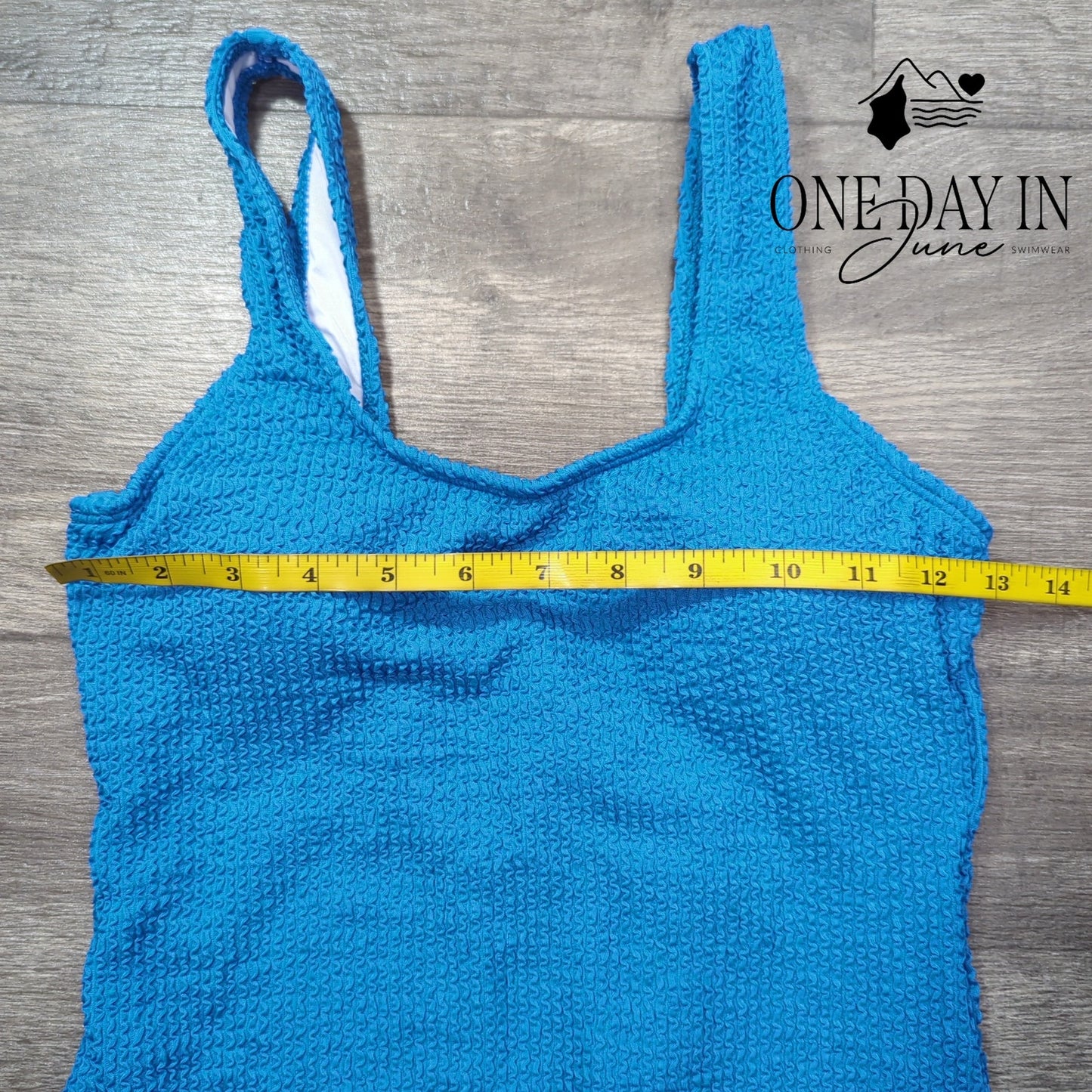 CharmLeaks Smocked One Piece Swimsuit Size S