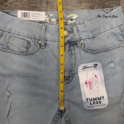 Seven7 Tummy Less High Rise Skinny Jeans Size 4