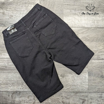 Bamboo Jeans Bermuda Denim Shorts Size 3/4