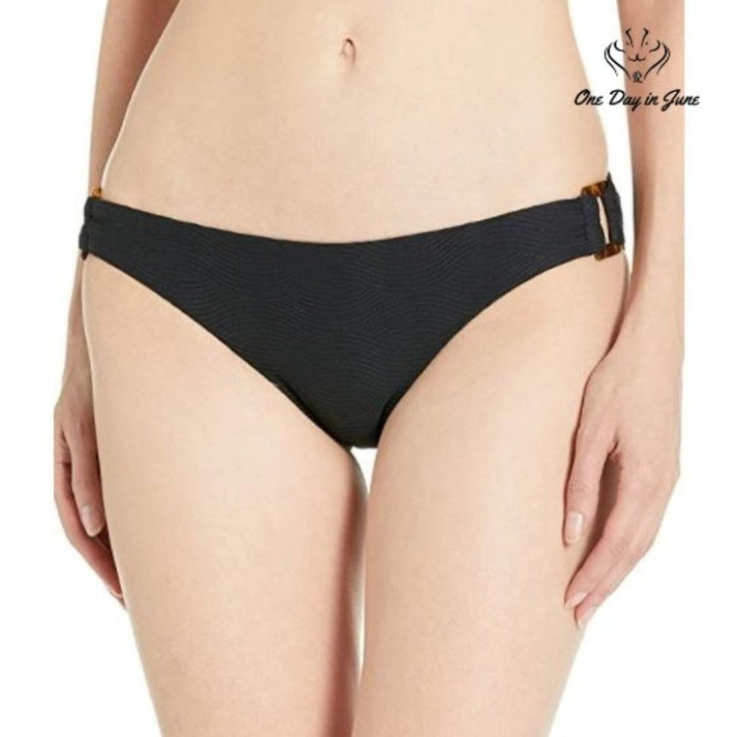 Seafolly Hipster Bikini Bottom Swimsuit Size 8