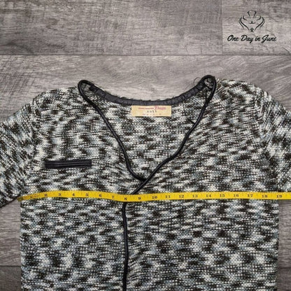 Tom Tailor Women's Knit 3/4 Sleeve Cardigan Sweater Size M