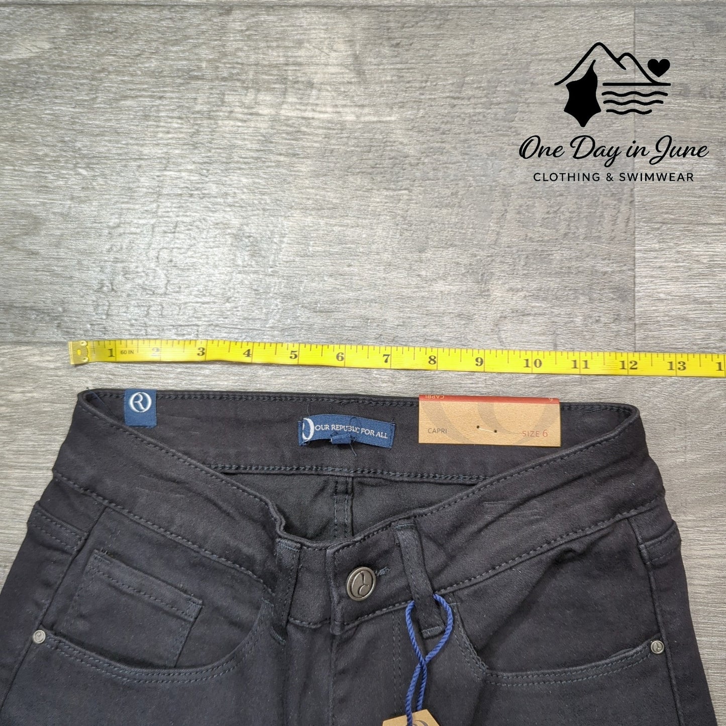 Our Republic For All Capri Jeans Size 6