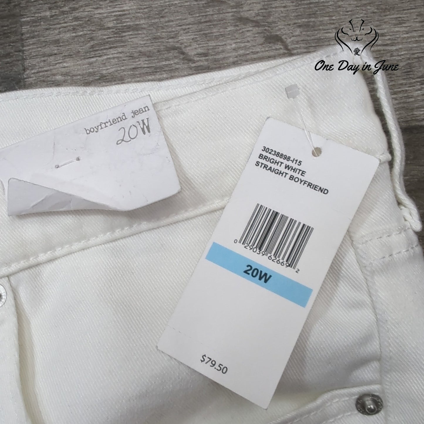 Jessica Simpson Plus Size Boyfriend Jeans Size 20W