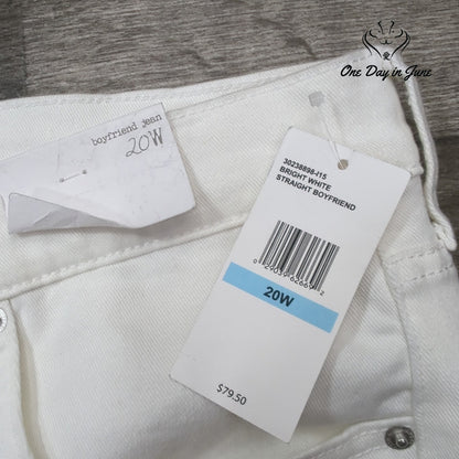 Jessica Simpson Plus Size Boyfriend Jeans Size 20W